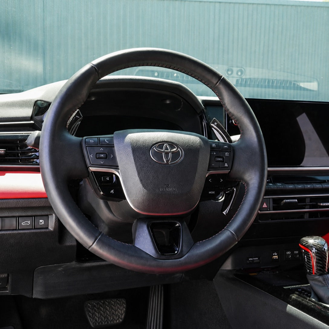 KRVN Carbon Fiber Paddle Shifter Extensions for 25-26 Camry SE/XSE & Nightshade — view 20