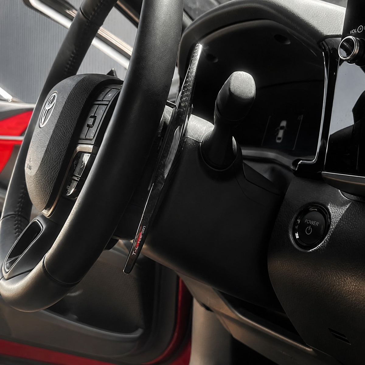 KRVN Carbon Fiber Paddle Shifter Extensions for 25-26 Camry SE/XSE & Nightshade — view 24