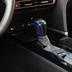 KRVN Carbon Fiber Automatic Shift Knob for 2018-2024 Toyota Camry — view 8