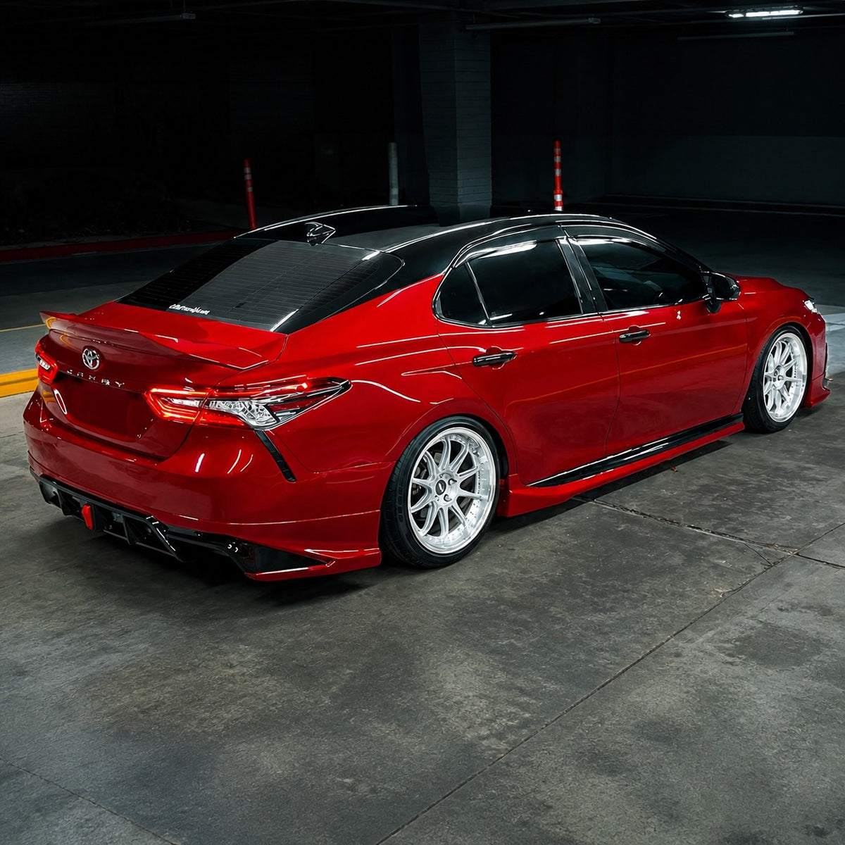 Yofer Design 2-Piece Side Skirt Extensions for 2018-2024 Toyota Camry — view 8