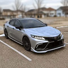 Yofer Design 2-Piece Side Skirt Extensions for 2018-2024 Toyota Camry — view 13
