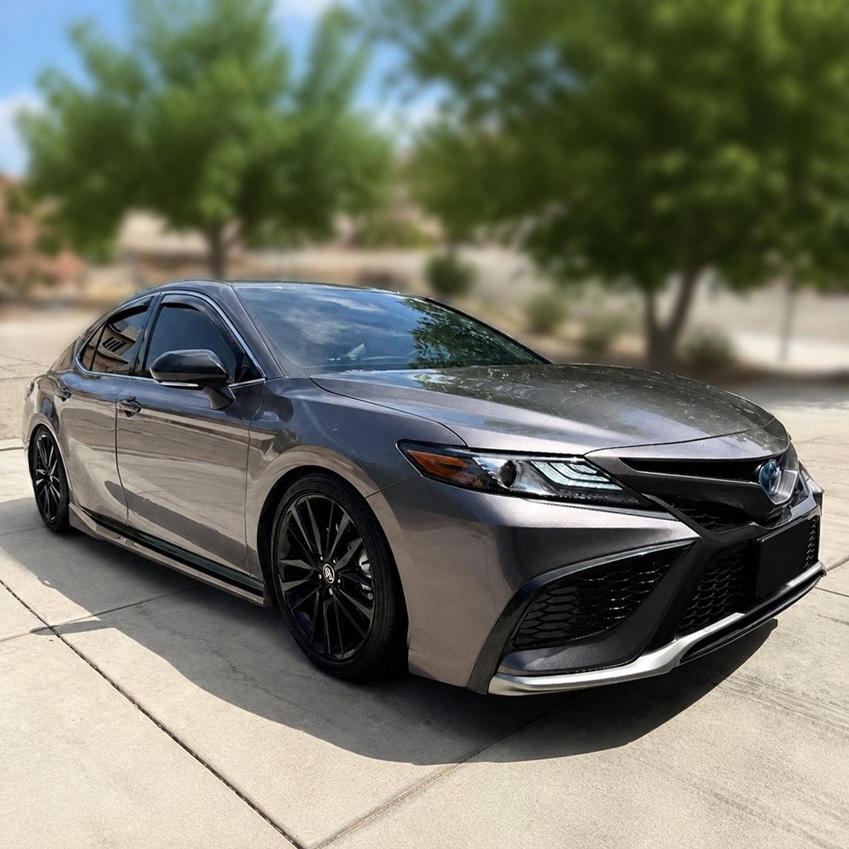 Yofer Design 2-Piece Side Skirt Extensions for 2018-2024 Toyota Camry — view 19