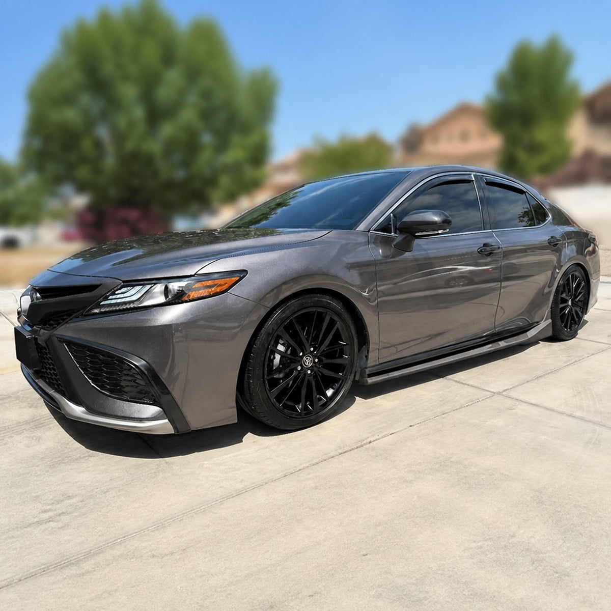 Yofer Design 2-Piece Side Skirt Extensions for 2018-2024 Toyota Camry — view 20