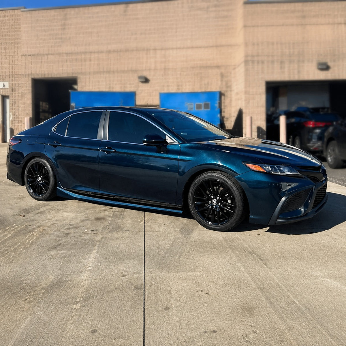 Yofer Design 2-Piece Side Skirt Extensions for 2018-2024 Toyota Camry — view 22