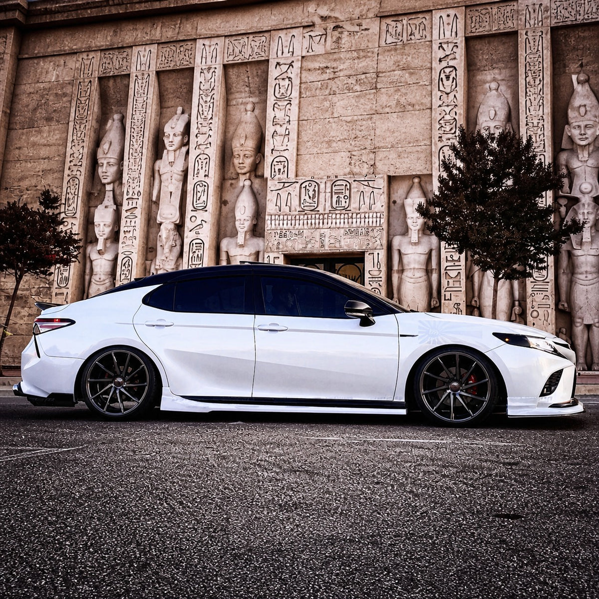 Yofer Design 2-Piece Side Skirt Extensions for 2018-2024 Toyota Camry — view 26