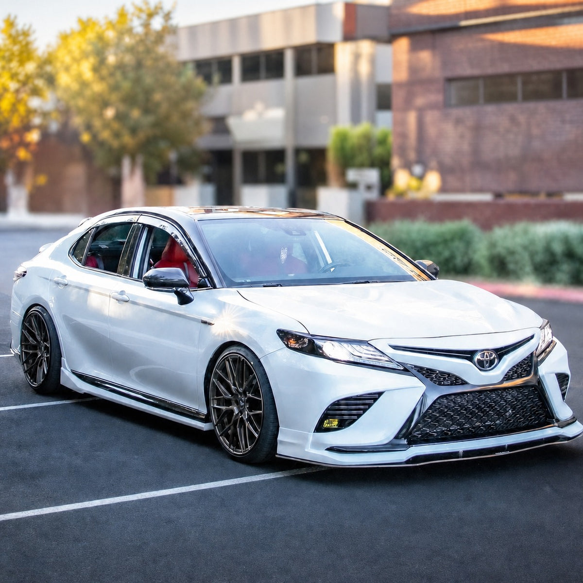 Yofer Design 2-Piece Side Skirt Extensions for 2018-2024 Toyota Camry — view 28