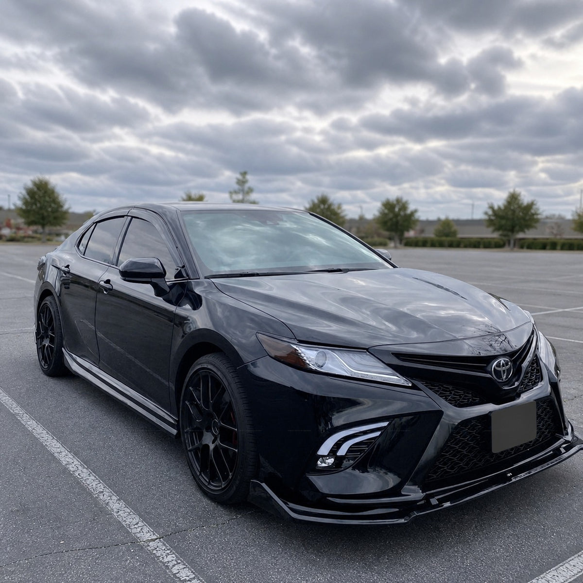 Yofer Design 2-Piece Side Skirt Extensions for 2018-2024 Toyota Camry — view 31