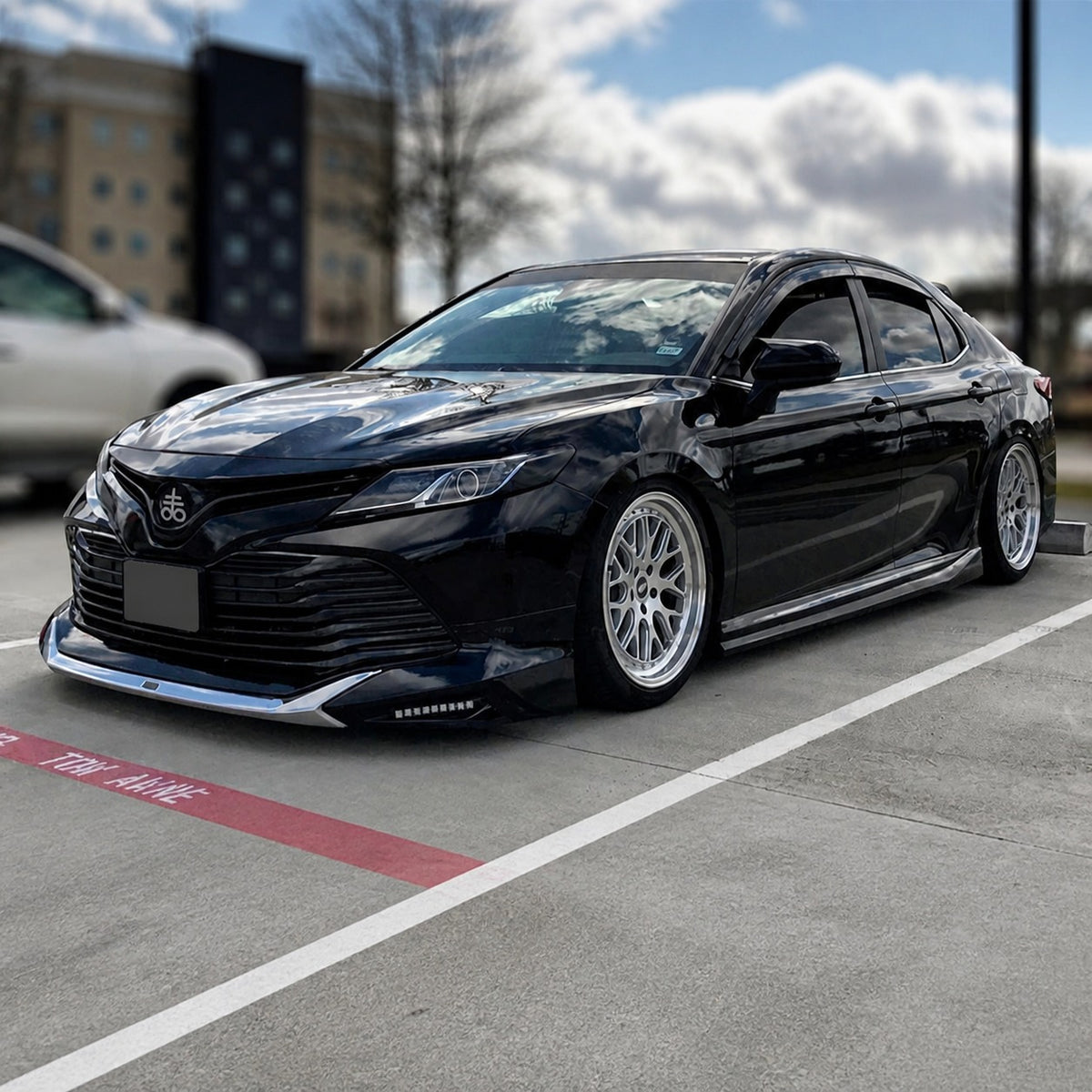 Yofer Design 2-Piece Side Skirt Extensions for 2018-2024 Toyota Camry — view 33