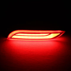 KRVN Dual-Function LED Bumper Reflector Lights for 2018-2022 Toyota Camry — view 3