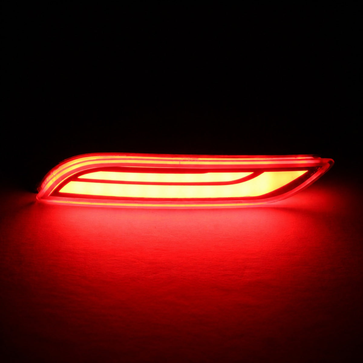 KRVN Dual-Function LED Bumper Reflector Lights for 2018-2022 Toyota Camry — view 3