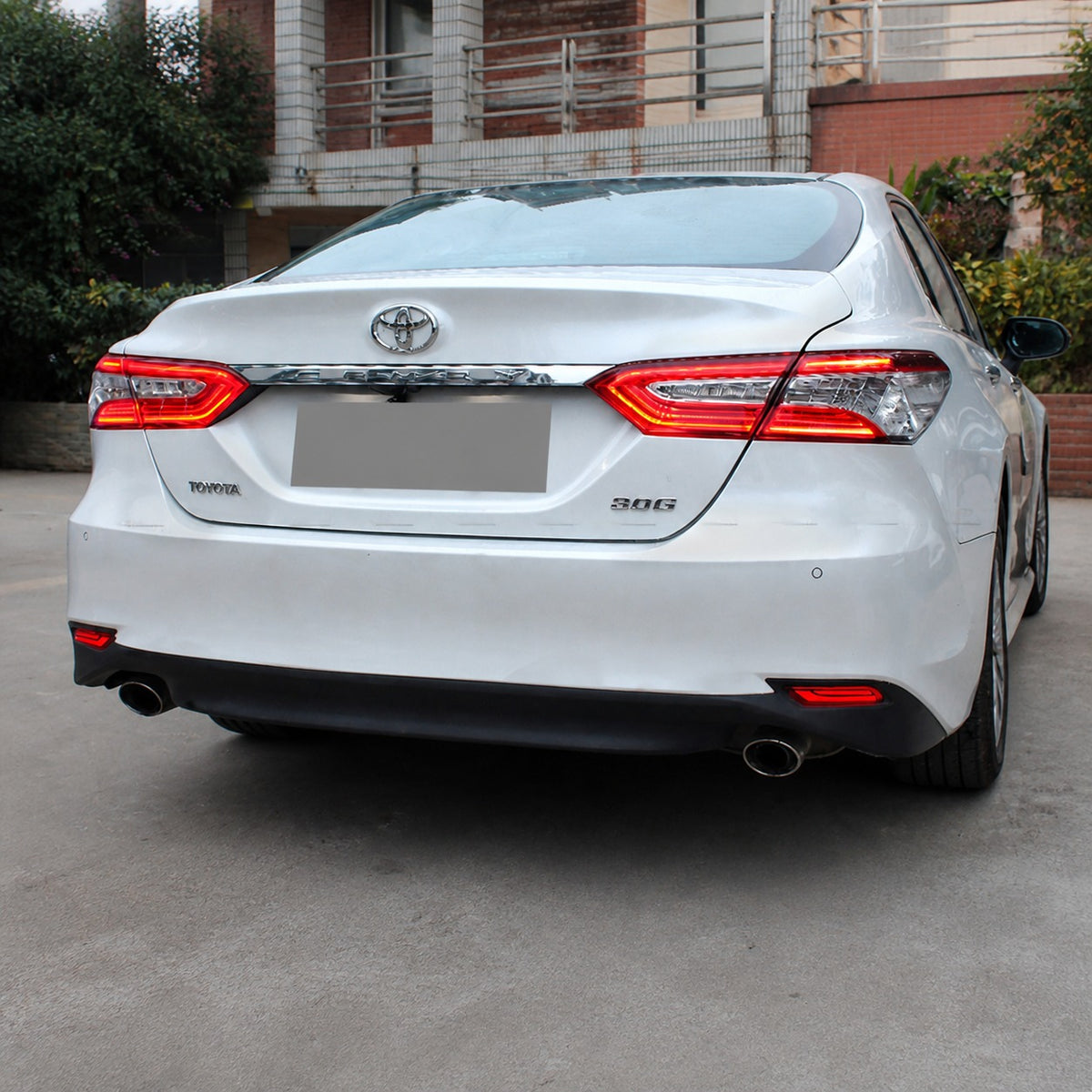 KRVN Dual-Function LED Bumper Reflector Lights for 2018-2022 Toyota Camry — view 6