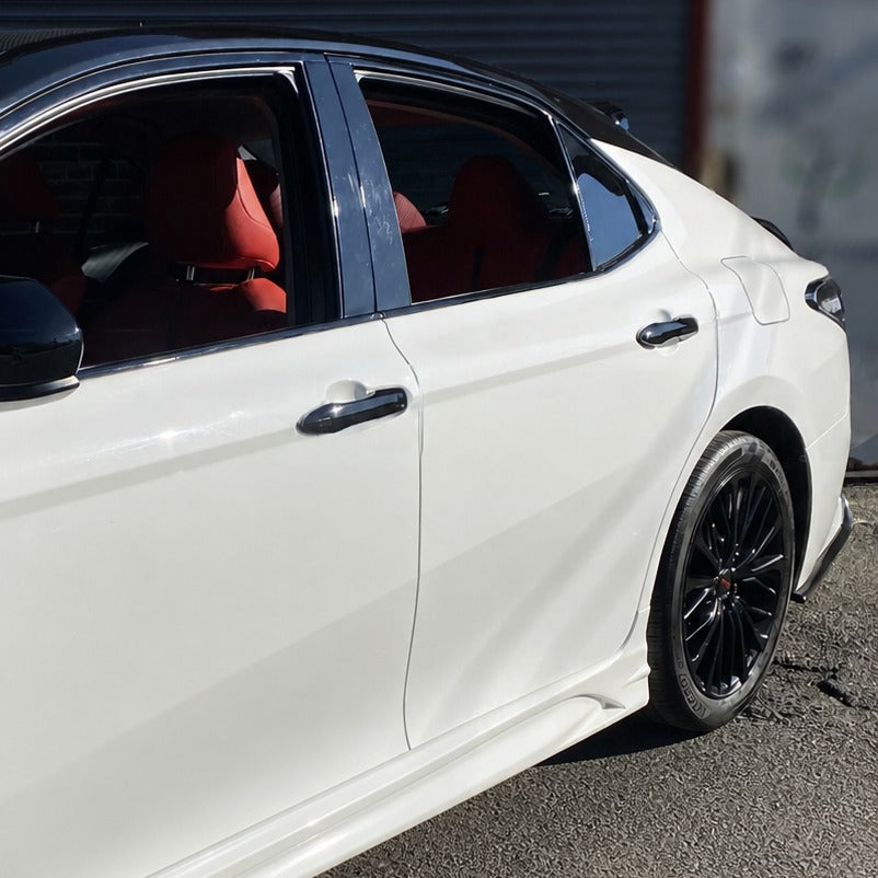 KRVN Gloss Black Door Handle Covers for 2018-2024 Toyota Camry — view 3