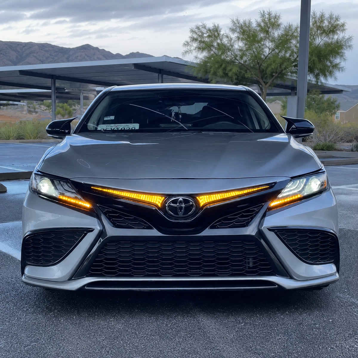 KRVN Sequential LED Grille Light Bars for 18-24 Camry SE/XSE & 20-24 TRD