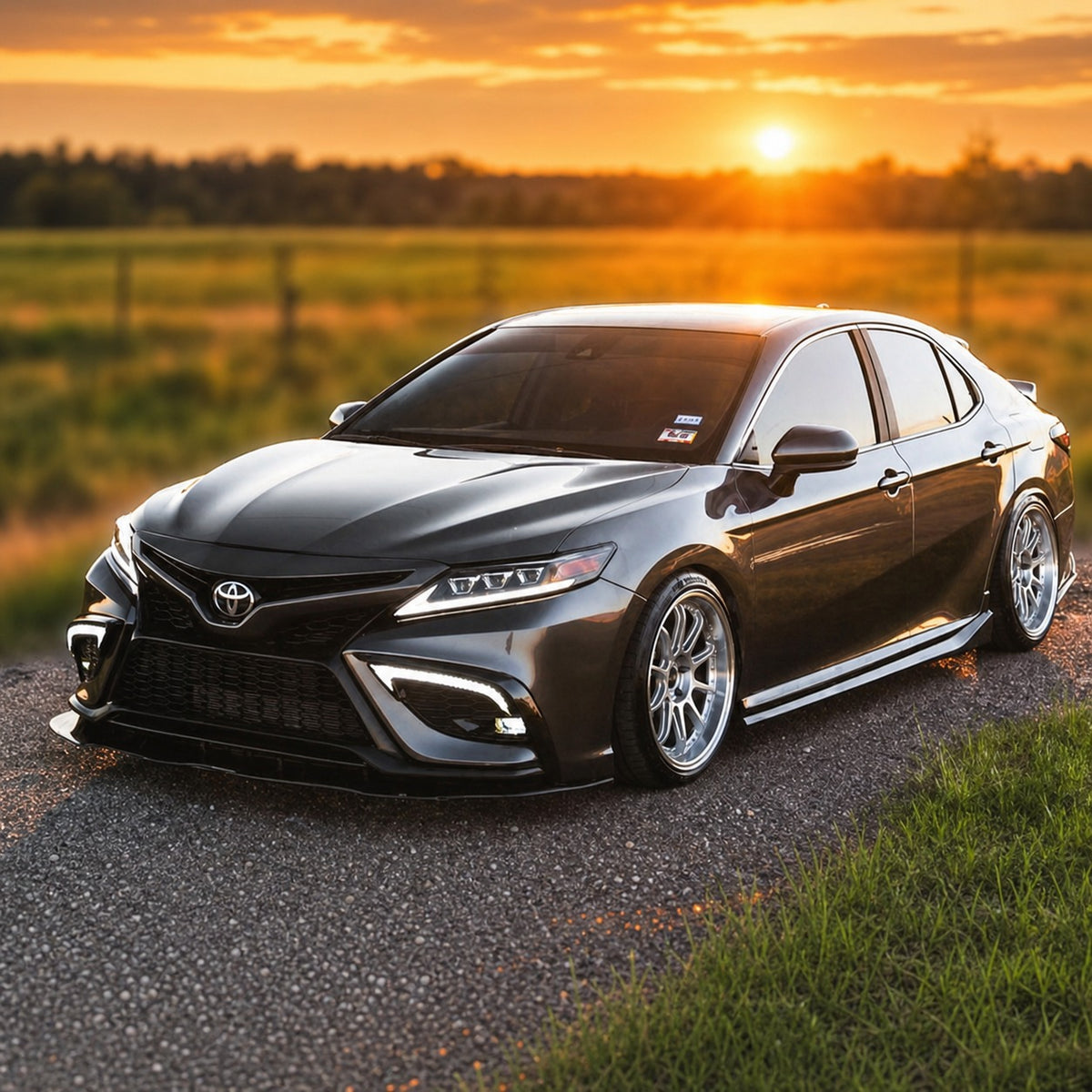 KRVN Tri-Color V2 Sequential LED DRL + Fog Light Kit for 2021-24 Toyota Camry SE/XSE — view 2