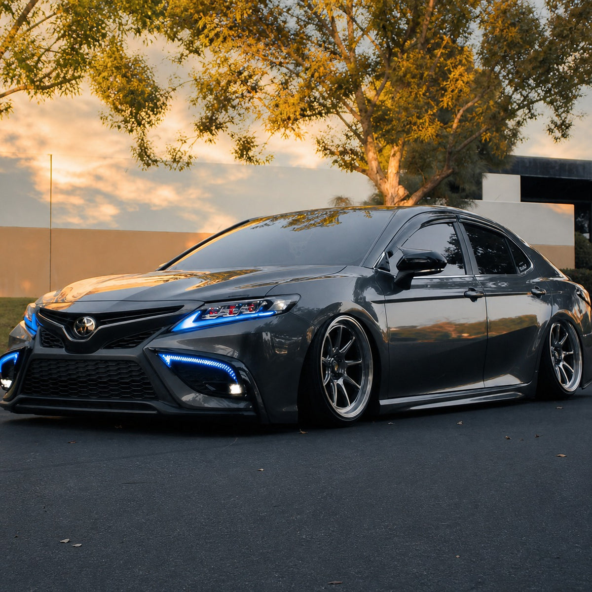 KRVN Tri-Color V2 Sequential LED DRL + Fog Light Kit for 2021-24 Toyota Camry SE/XSE — view 10