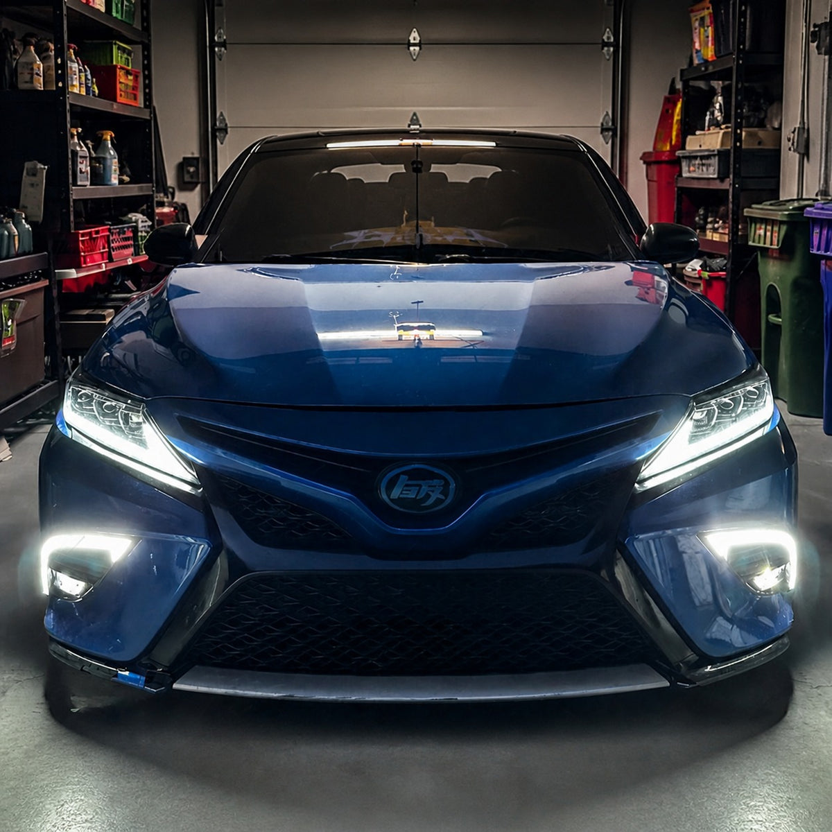 KRVN Winglet Sequential LED DRL + Fog Light Kit for 2018-2020 Toyota Camry SE/XSE — view 5