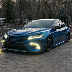 KRVN Winglet Sequential LED DRL + Fog Light Kit for 2018-2020 Toyota Camry SE/XSE — view 6