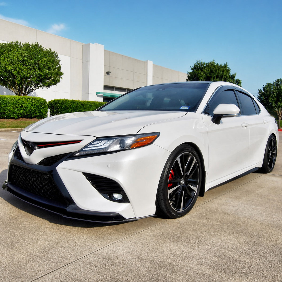 KRVN Clear-Lens LED Fog Light Kit for 2018-2020 Toyota Camry SE/XSE — view 4