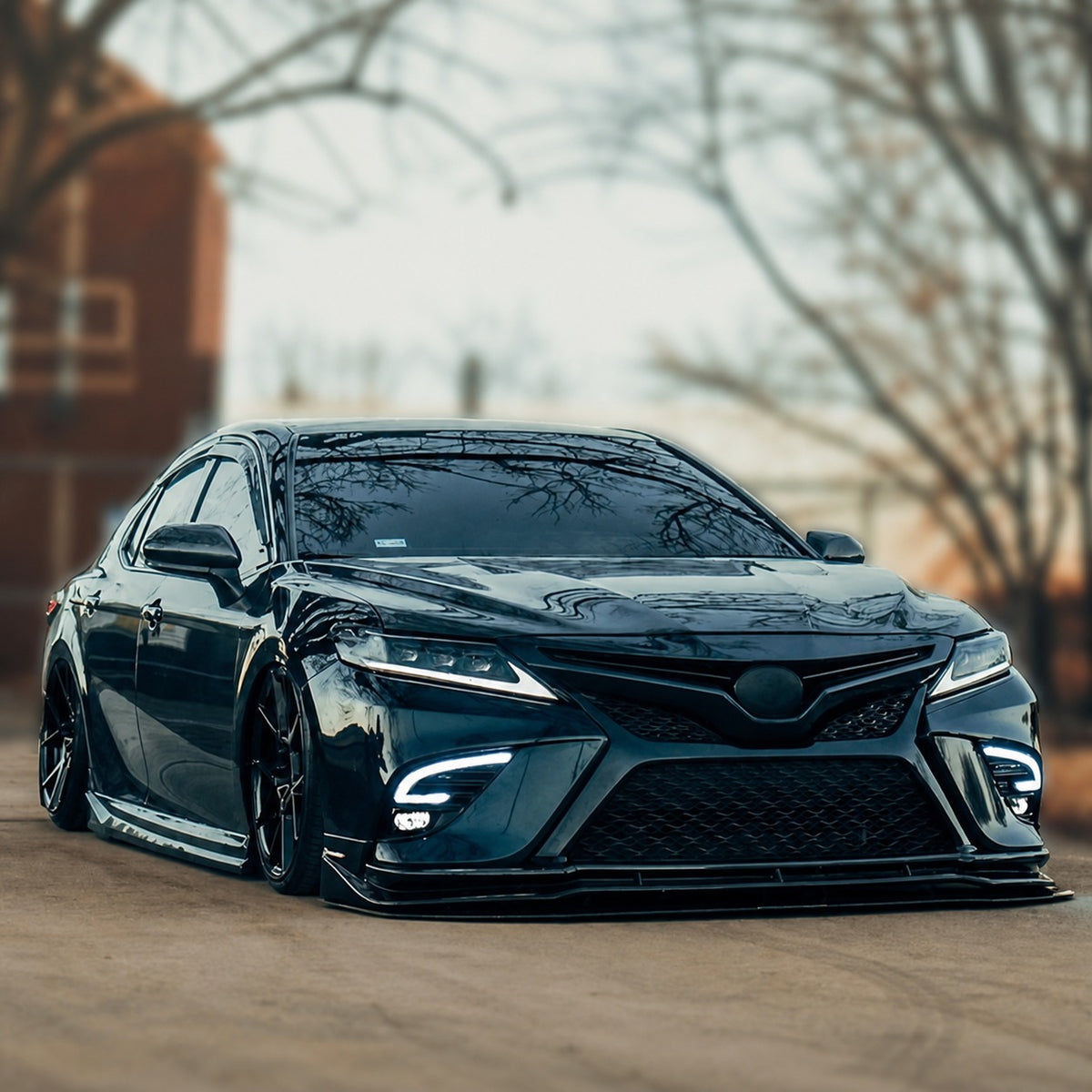KRVN C-Ring Switchback DRL + Fog Light Kit for 2018-20 Camry SE/XSE & 20-24 TRD — view 8