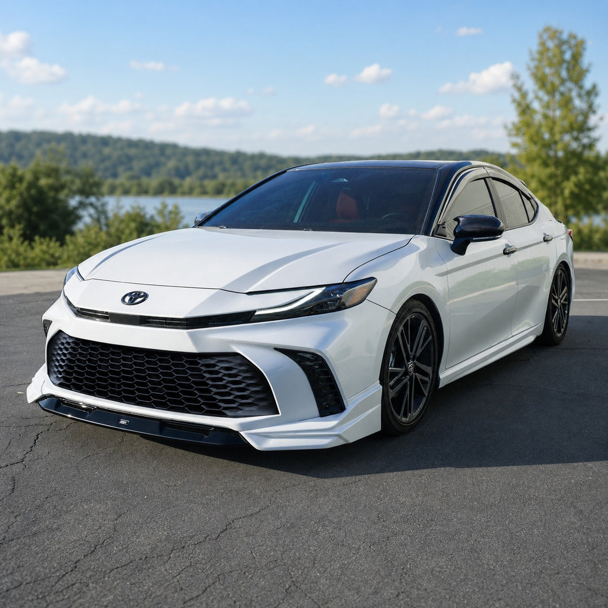 GF 3-Piece Front Bumper Lip for 2025-2026 Toyota Camry SE/XSE — view 14
