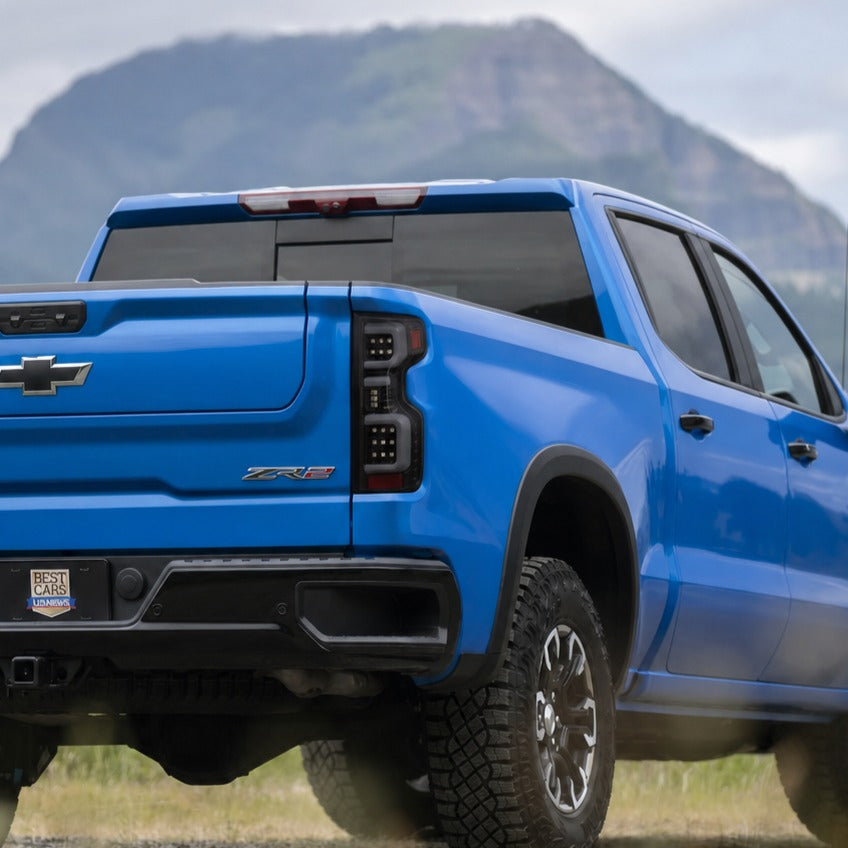 KRVN C-Streak LED Tail Lights for Silverado 2019-23 Factory Incandescent only