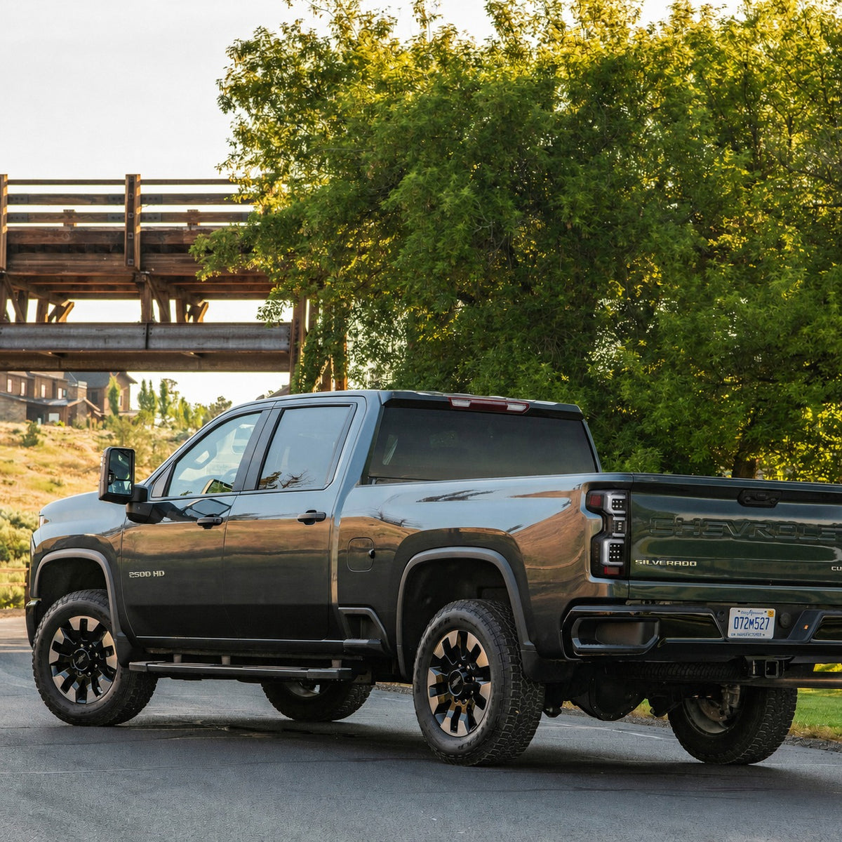 KRVN C-Streak LED Tail Lights for Silverado 2019-23 Factory Incandescent only — view 2