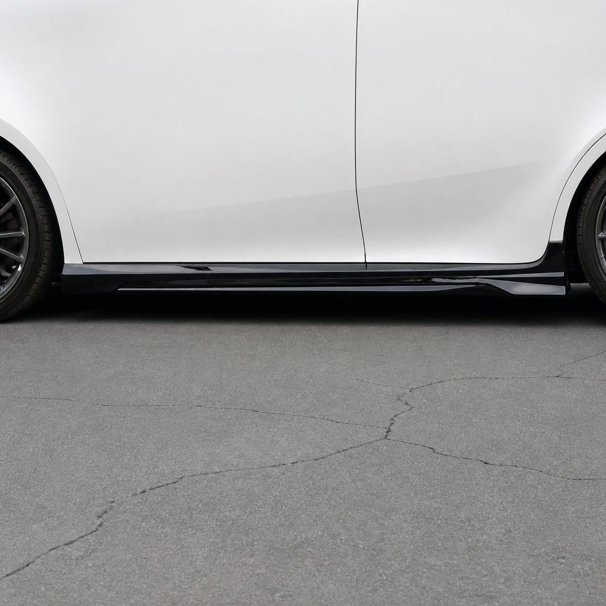 KRVN 2-Piece Side Skirt Extensions for 2018-2024 Toyota Camry — view 5