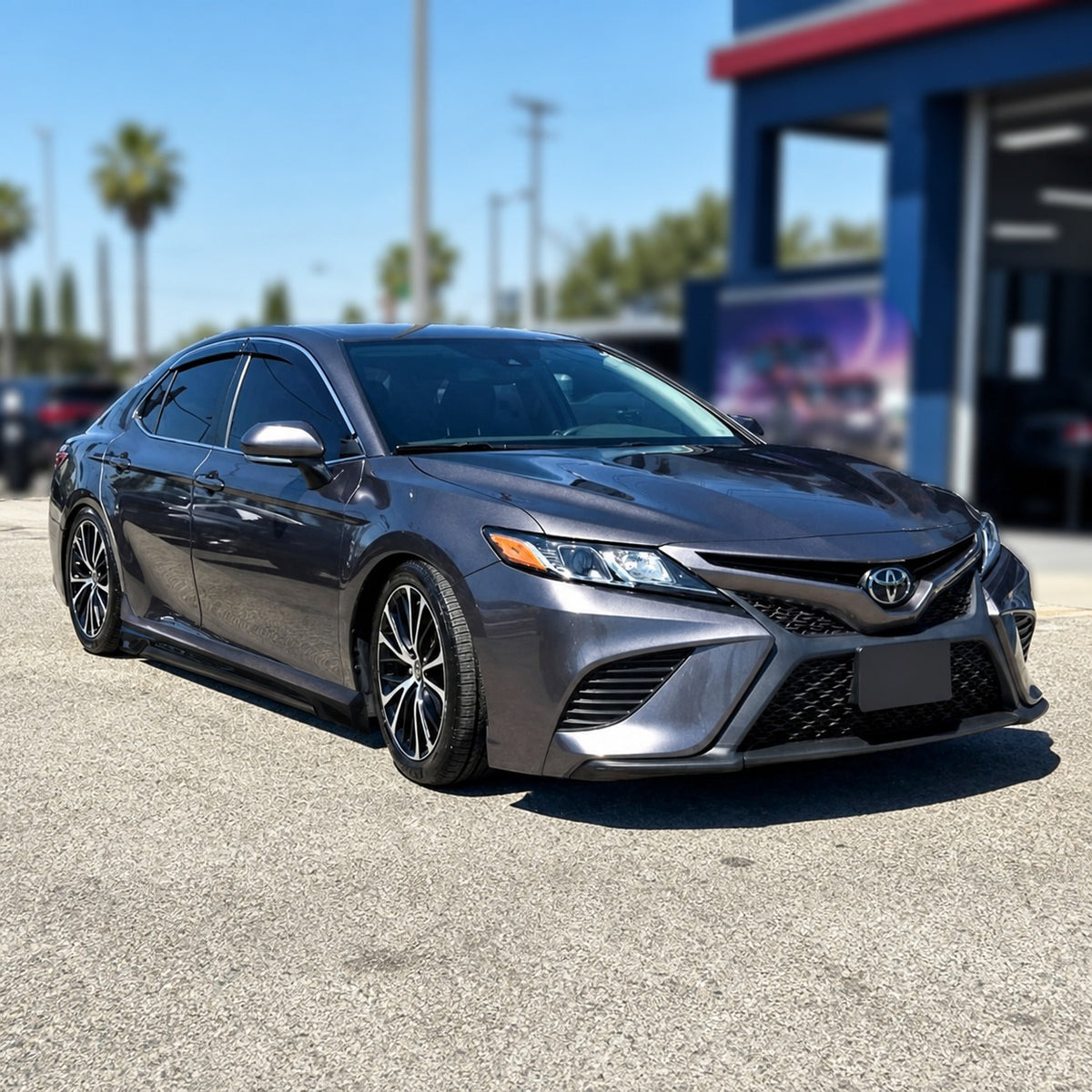 KRVN 2-Piece Side Skirt Extensions for 2018-2024 Toyota Camry — view 24