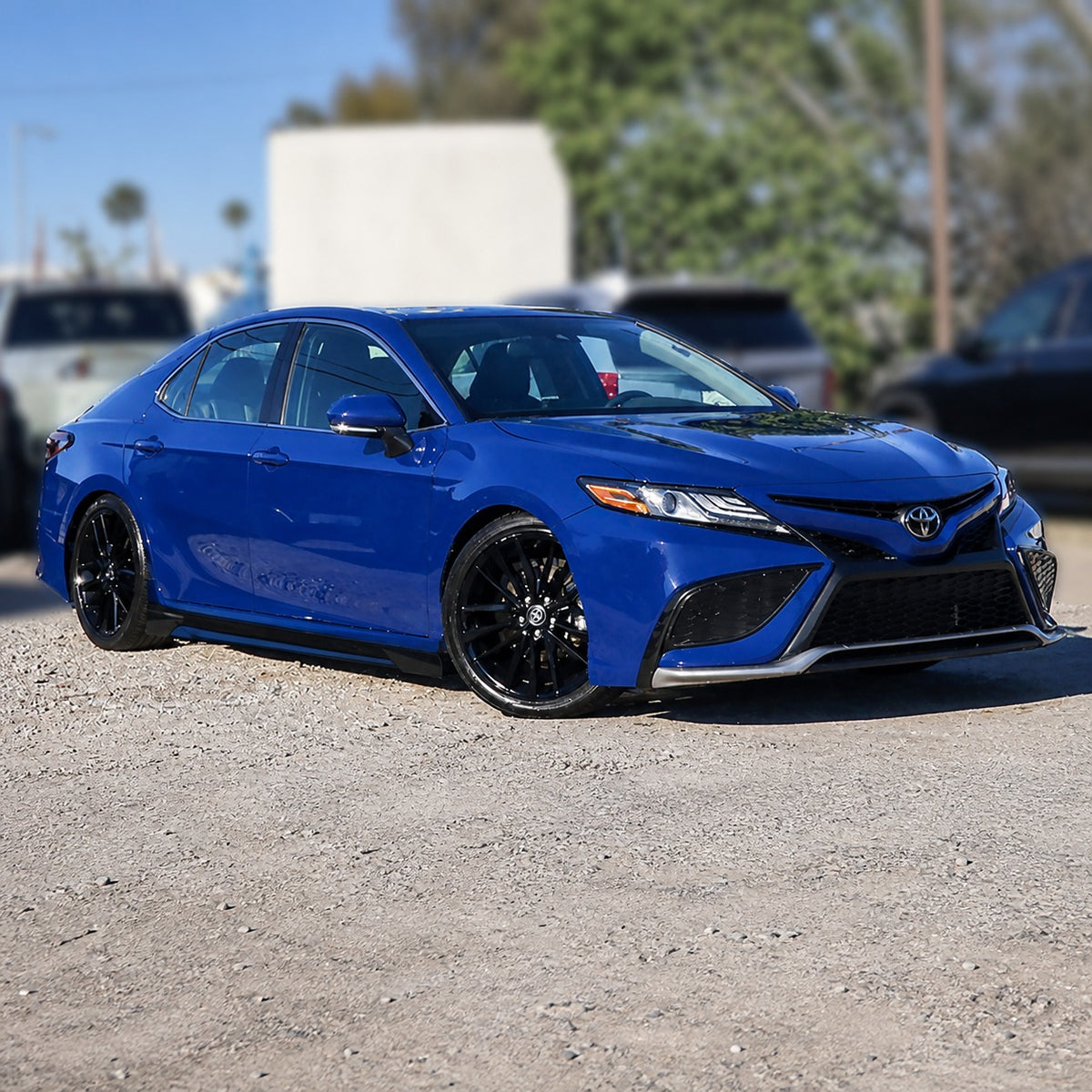 KRVN 2-Piece Side Skirt Extensions for 2018-2024 Toyota Camry — view 27