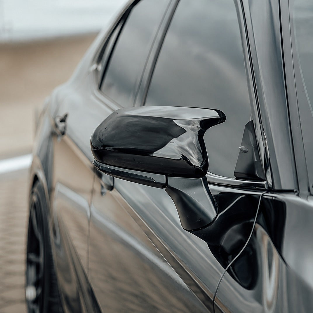 KRVN M-Style Replacement Mirror Caps [For 2018-2024 Toyota Camry with BSM]