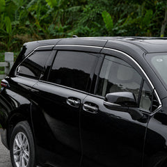 2021-2026 Toyota Sienna 8-piece window visors, product and installed view 1