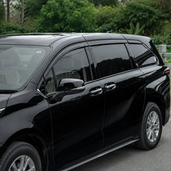 2021-2026 Toyota Sienna 8-piece window visors, product and installed view 4