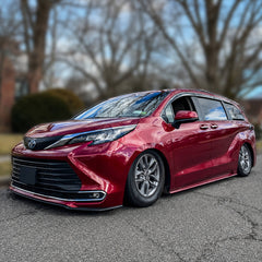 2021-2026 Toyota Sienna 8-piece window visors, product and installed view 15