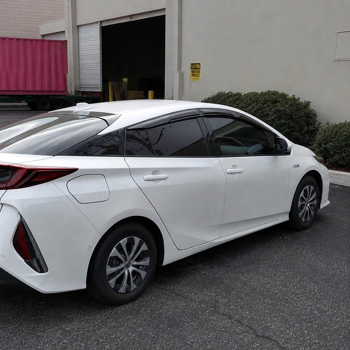 KRVN Mugen-Style 3D Wavy Window Visors [For 2016-2022 Toyota Prius]
