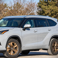 2020-2026 Toyota Highlander clip-assisted window visors