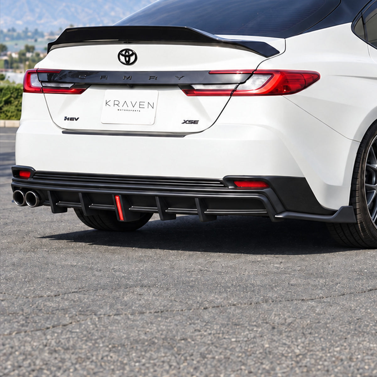 2025-2026 Toyota Camry SE/XSE LED rear diffuser kit