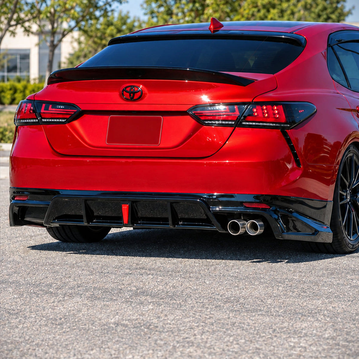 YOFER V1 LED rear diffuser for 2018-2024 Toyota Camry SE/XSE