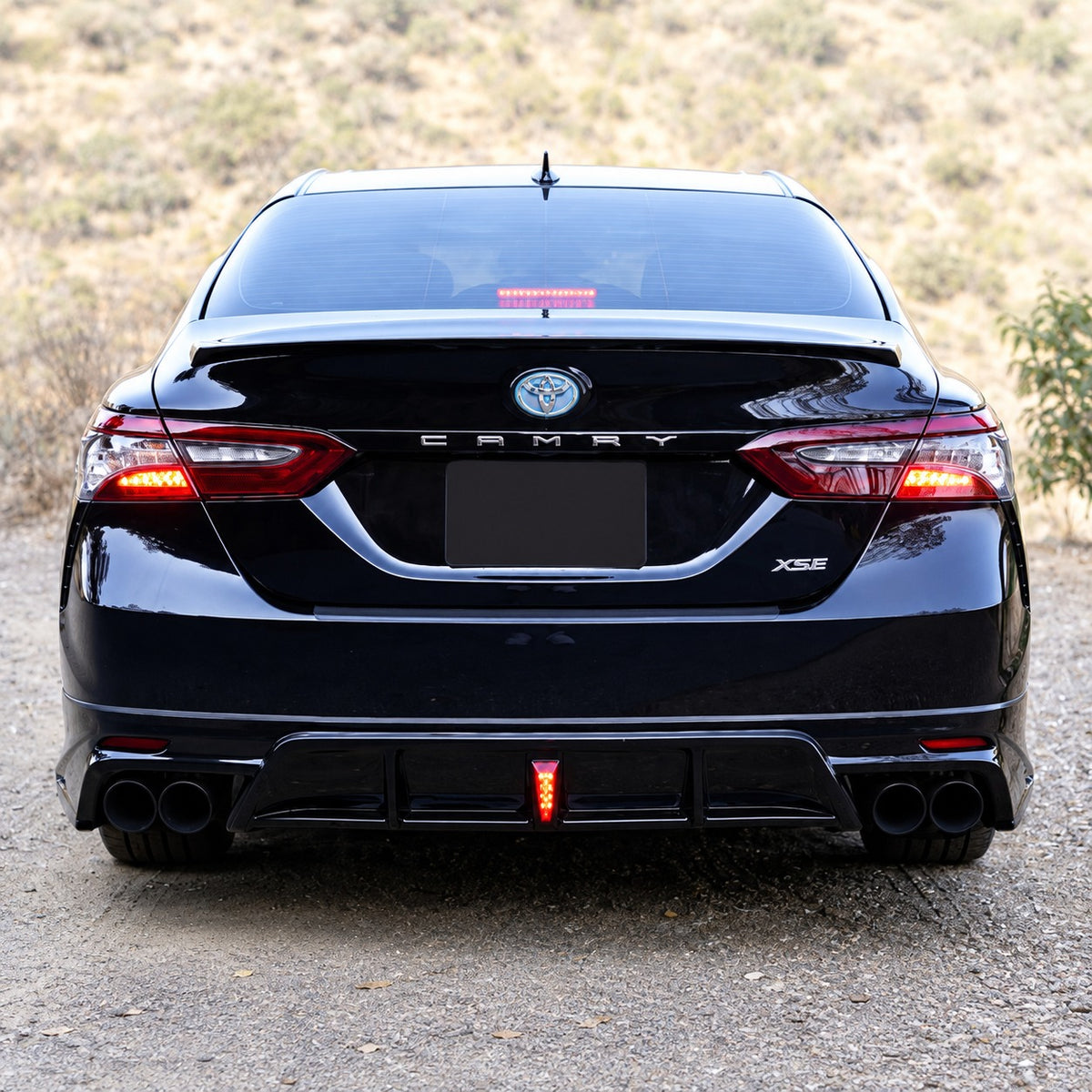 YOFER V1 LED Rear Diffuser [For 2018-2024 Toyota Camry SE/XSE]