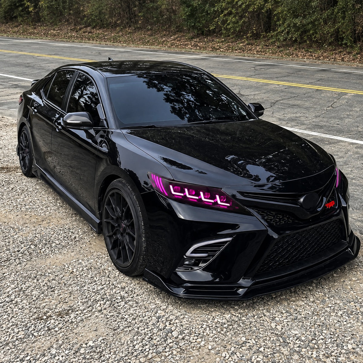 KRVN 8-Lens Quad-Beam RGB LED Headlights [For 2018-2024 Toyota Camry]