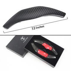 KRVN Carbon Fiber Paddle Shifter Extensions for 2018-2024 Toyota Camry — view 21