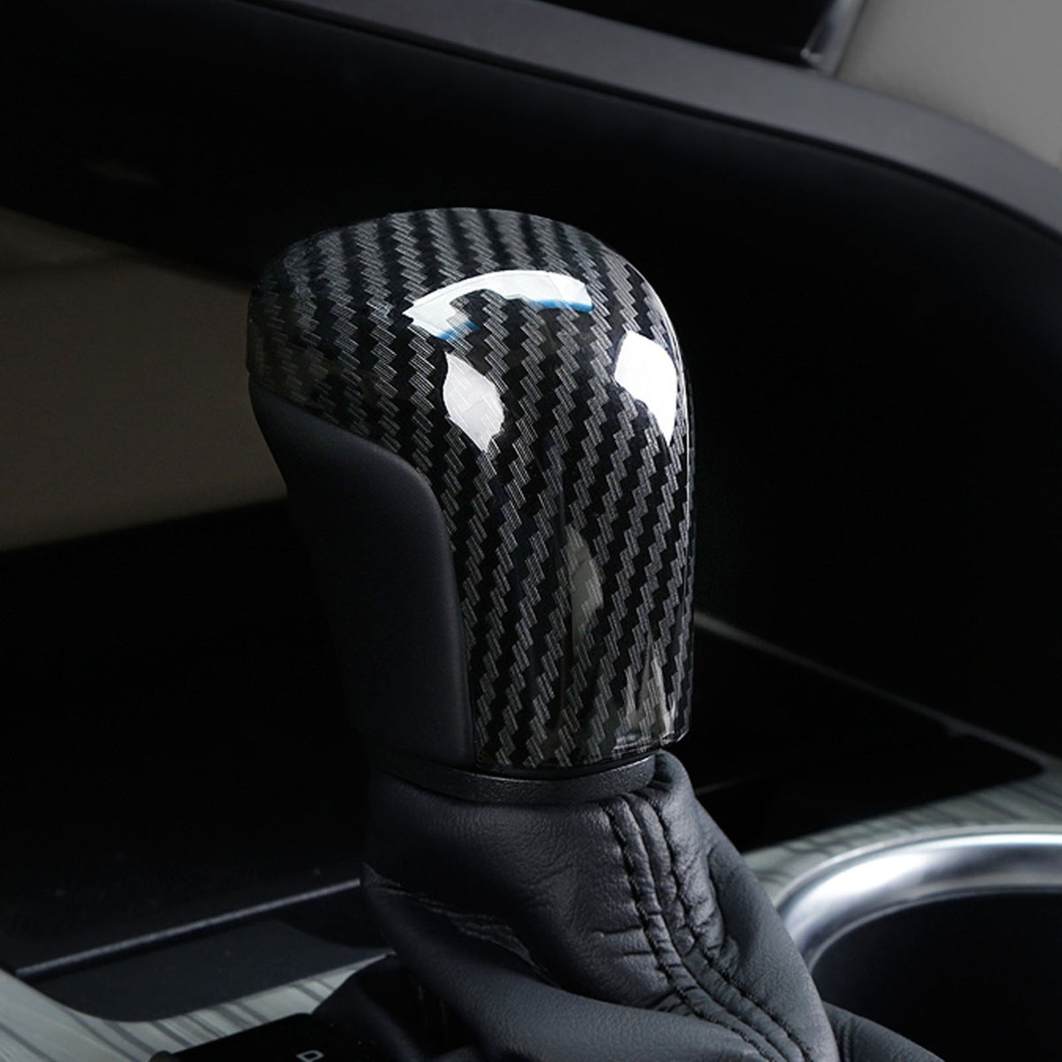 KRVN Gear Shift Knob Overlay Cover — 2018–2026 Toyota Camry