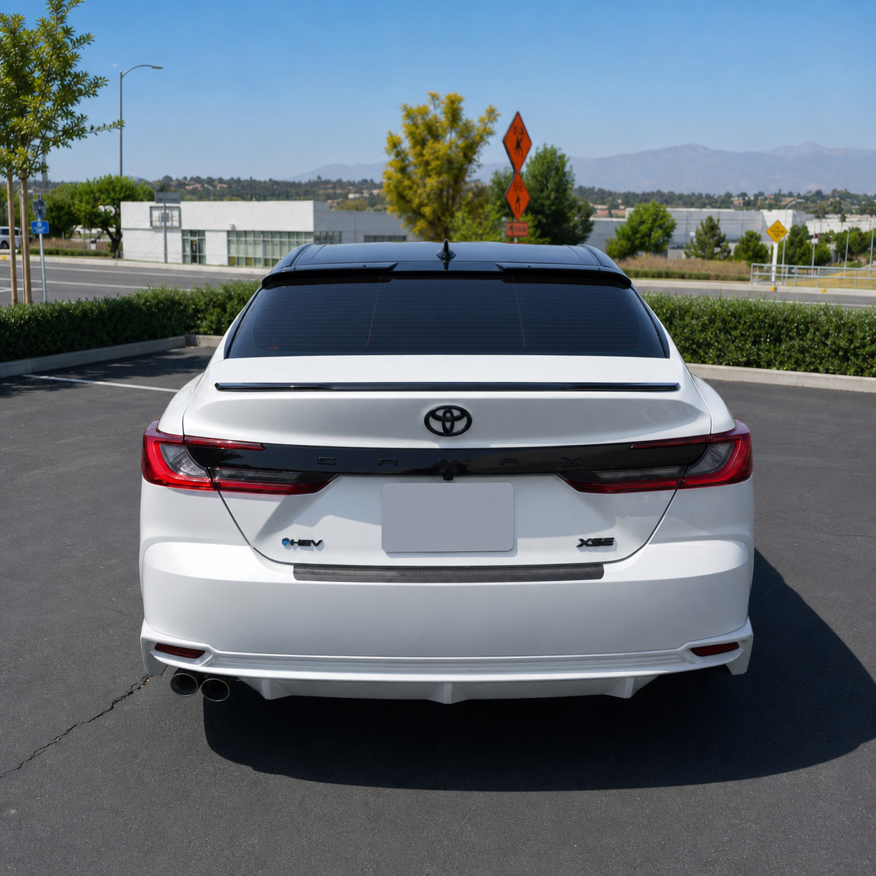 KRVN Rear Window Roof Visor Spoiler [For 2025-2026 Toyota Camry]