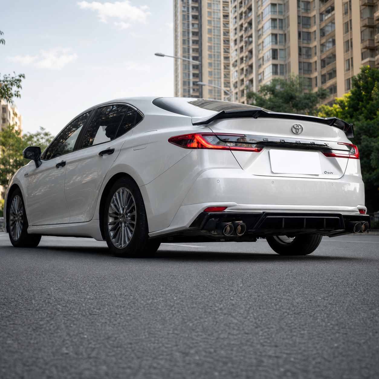 KRVN MCX-Style Aero-Fin Trunk Spoiler [For 2025-2026 Toyota Camry]