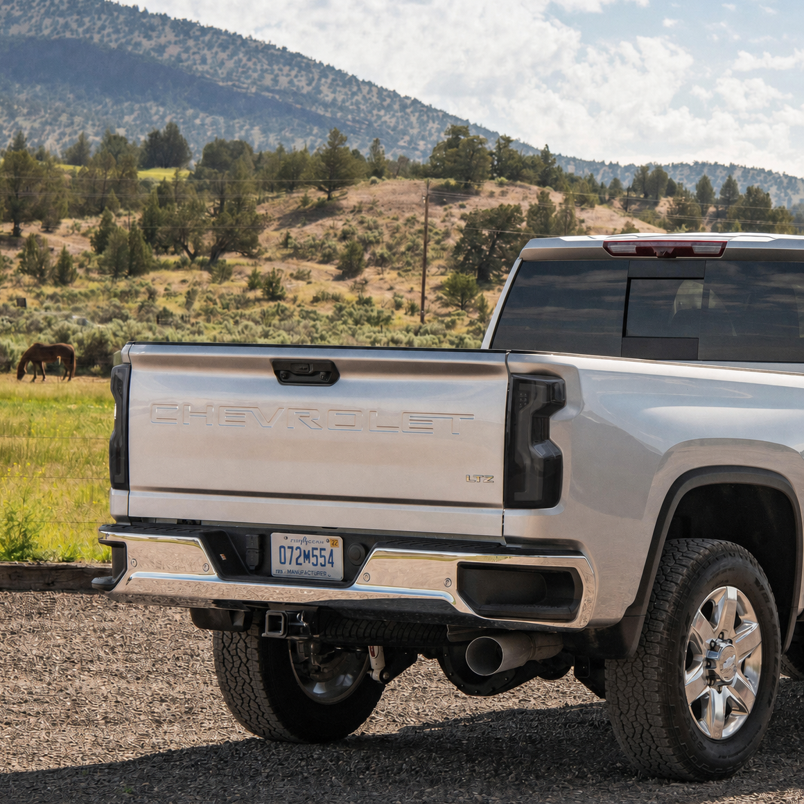 KRVN Black Full LED Sequential Tail Lights 2019-2026 Chevy Silverado