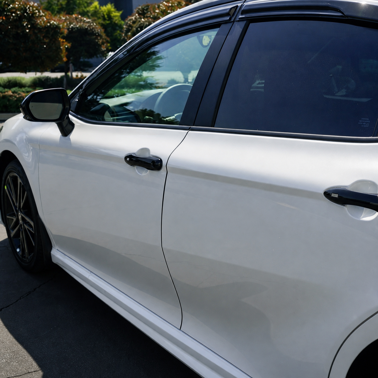 KRVN Gloss Black Door Handle Covers [For 2025-2026 Toyota Camry]