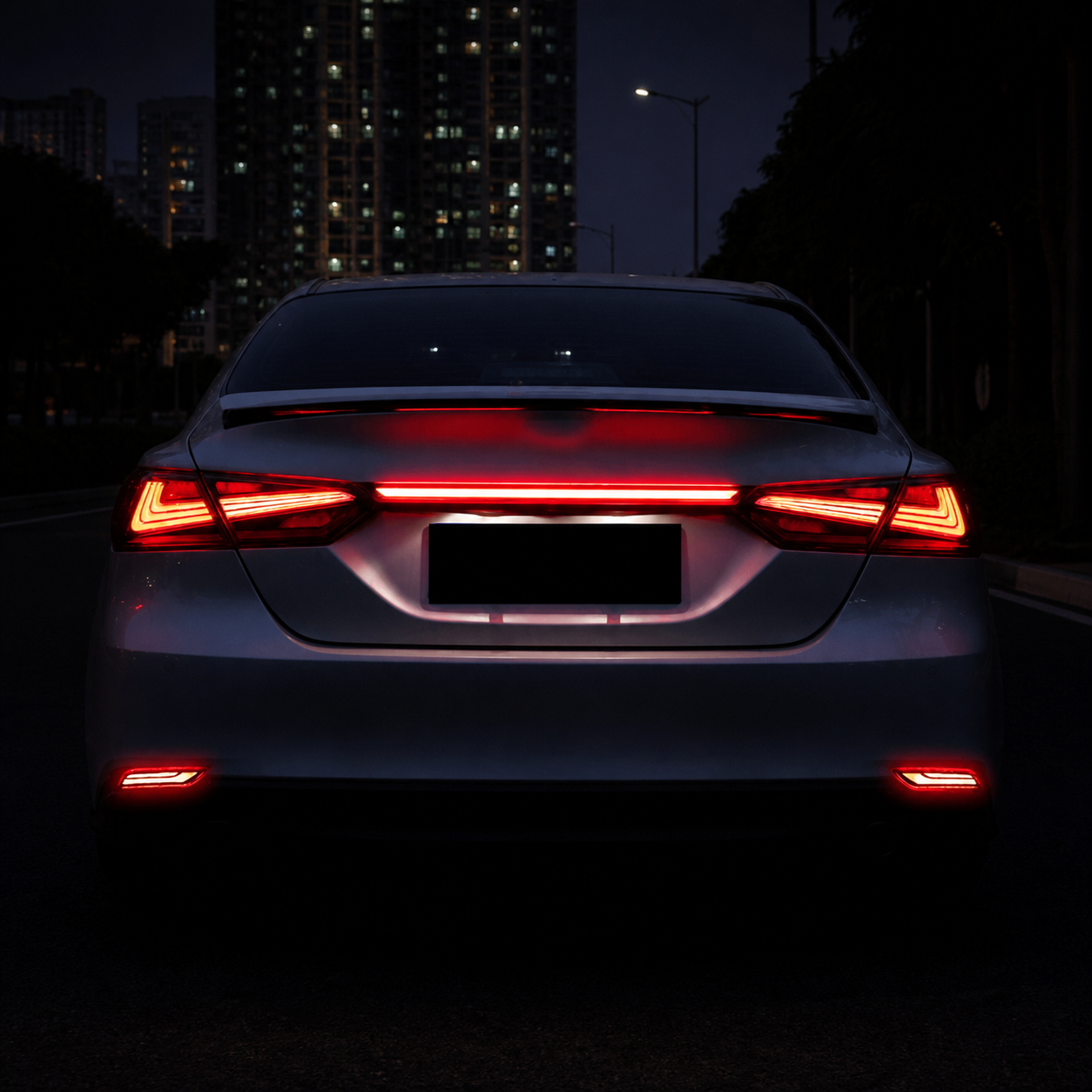 KRVN 3-in-1 Sequential LED Bumper Reflector Lights [For 2018-2026 Toyota Camry]