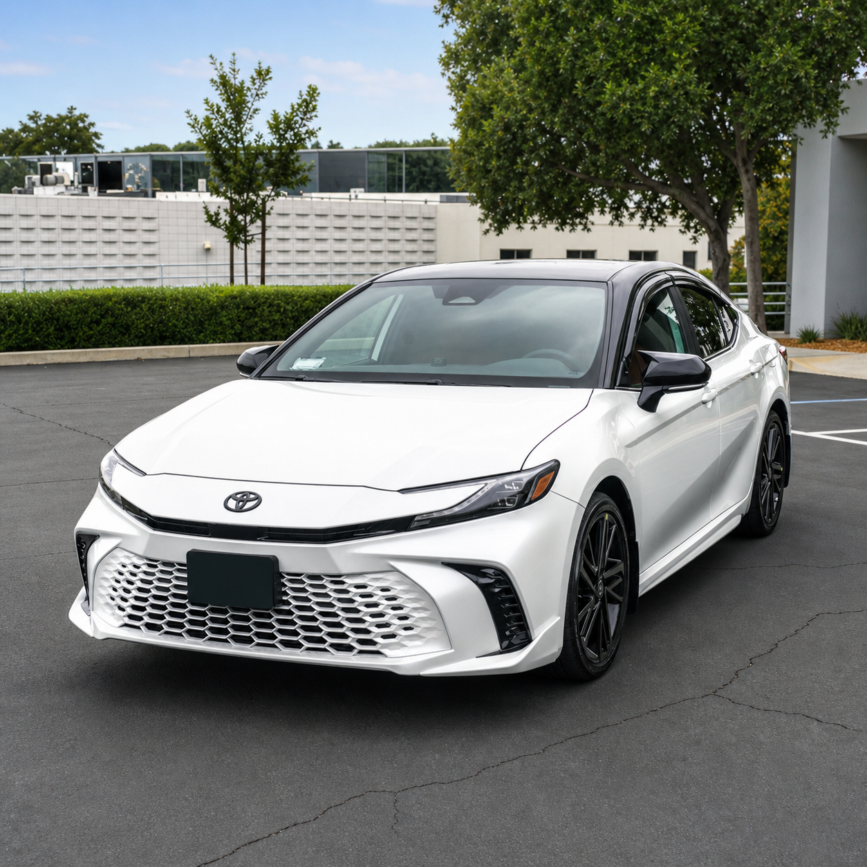KRVN M-Style Gloss Black Mirror Caps [For 2025-2026 Toyota Camry]