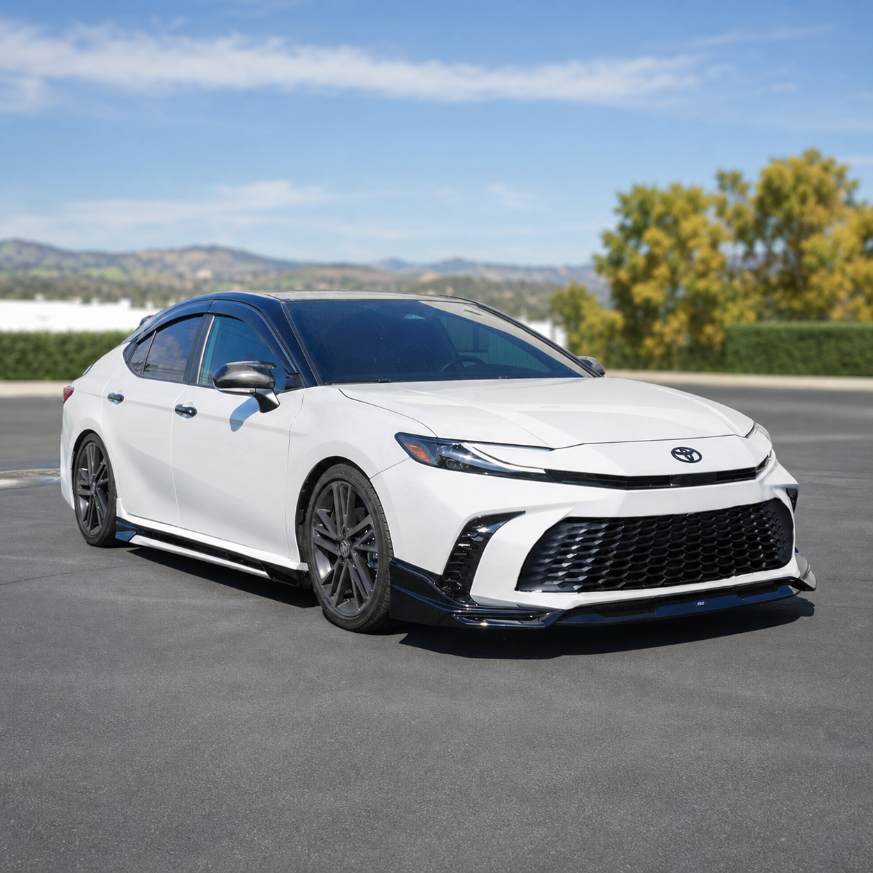 GF 3-Piece Front Bumper Lip [For 2025-2026 Toyota Camry SE/XSE]