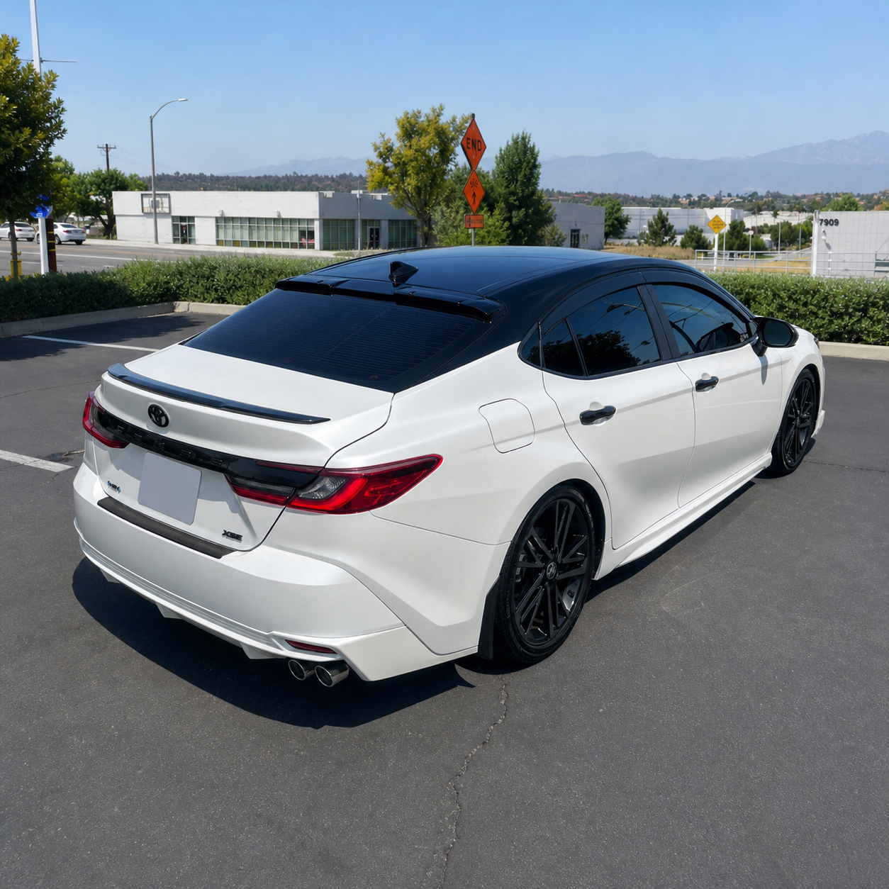 KRVN Rear Window Roof Visor Spoiler [For 2025-2026 Toyota Camry]
