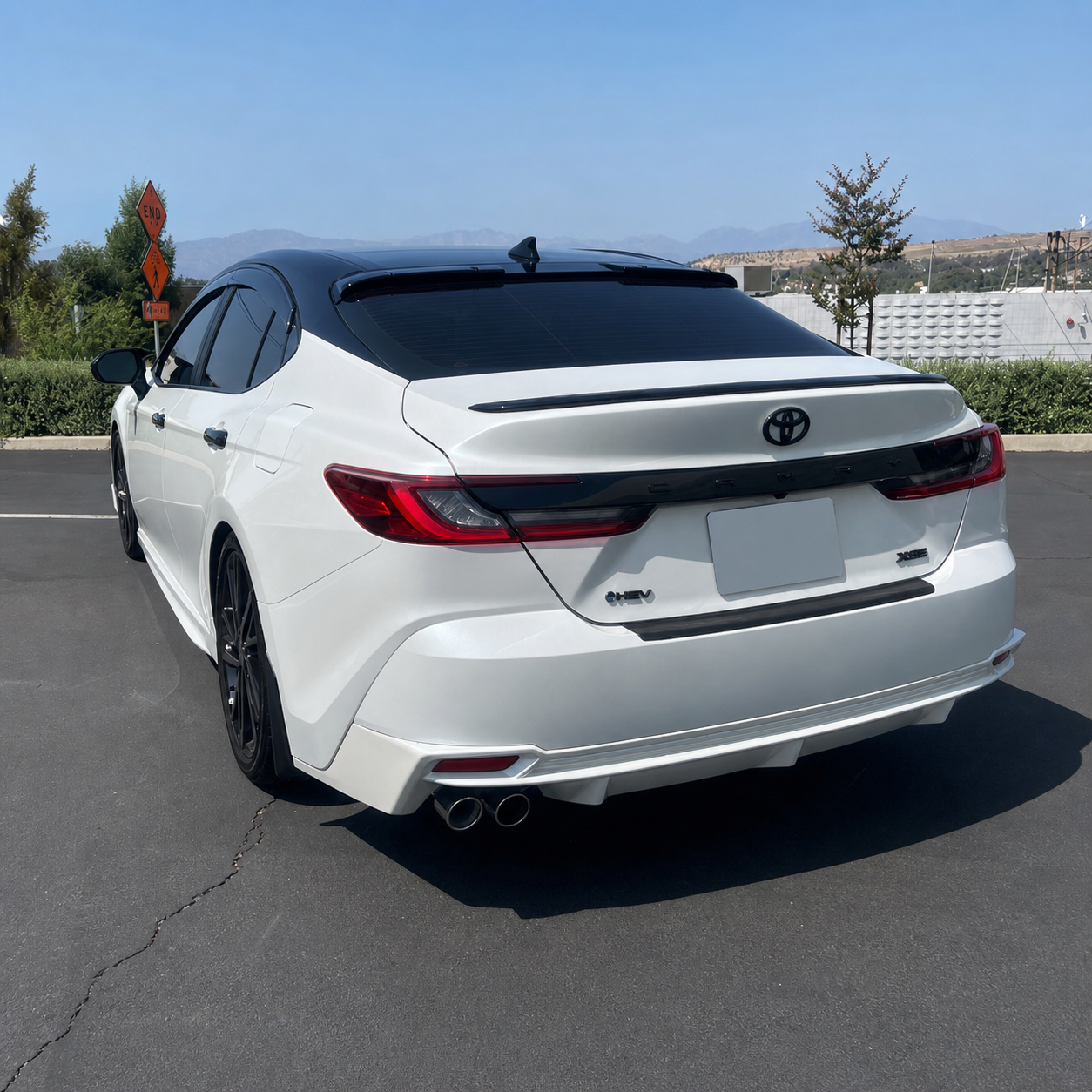 KRVN Rear Window Roof Visor Spoiler [For 2025-2026 Toyota Camry]